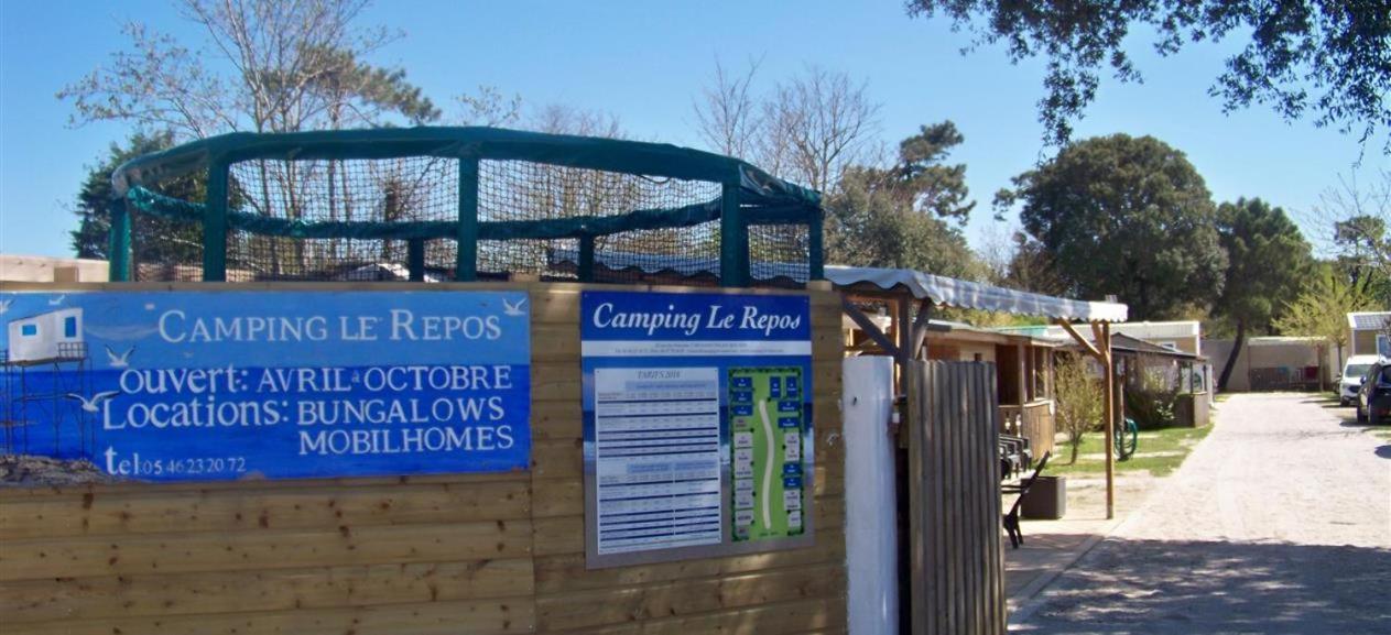 Camping Le Repos Saint-Palais-sur-Mer Eksteriør bilde